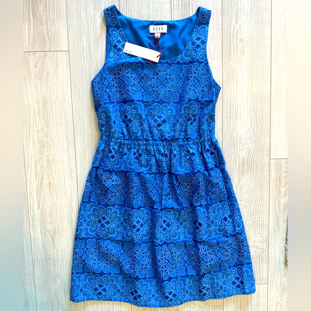 Blue dress